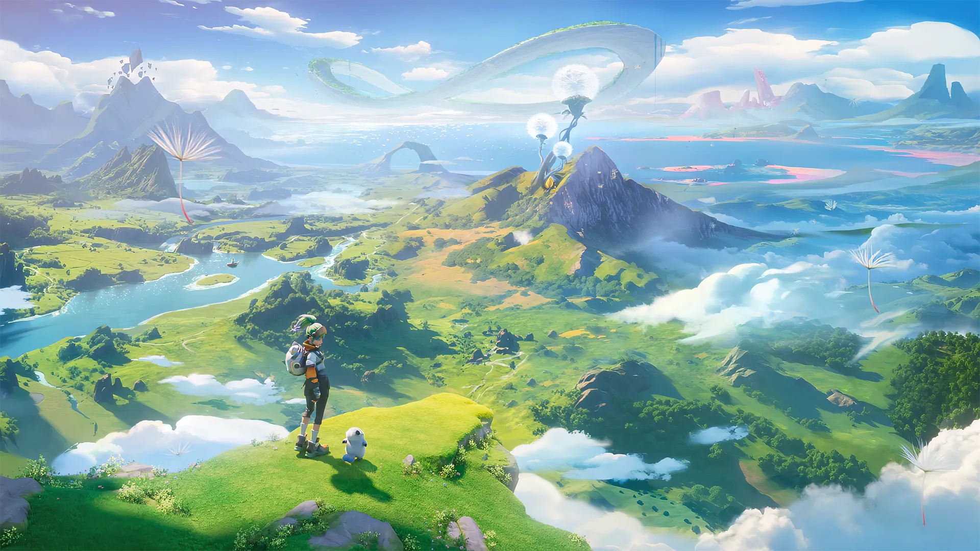 Aniimo open-world landscape